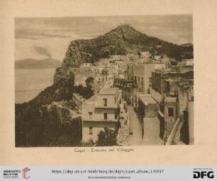 Capri - Entrata nel Villaggio