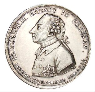 Reich, Johann Christian: Tod Friedrichs II.