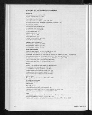 Im Juni/Juli 1982 veröffentlichte Statistische Berichte