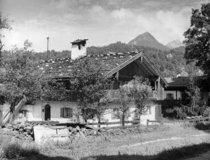 Wohnhaus (vielleicht bei Berchtesgaden)