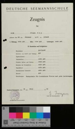 Jürgen Hey - Deutsche Seemannsschule