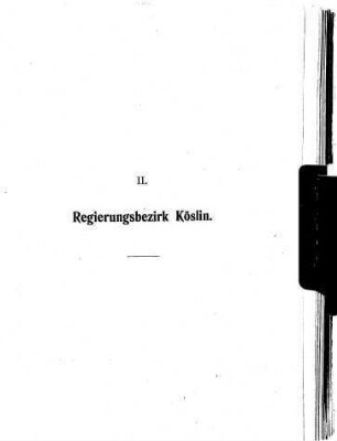 Regierungsbezirk Köslin