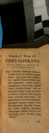 Orbis imperans
