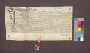 Entscheidung des Offizials zu Basel über einen Streit zwischen dem Dompropst Hartmann von Hallwil und Basler Bürgern über Zehnten zu Basel.