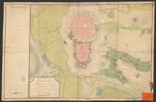 Plan de Villes et Citadelle de Nancy