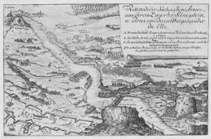 Retirade der sächsischen Armee aus ihrem Lager bei Königstein und Pirna und deren Übergang über die Elbe