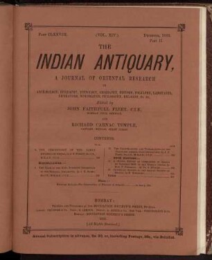 Part CLXXVIII... December , 1885. Part II.