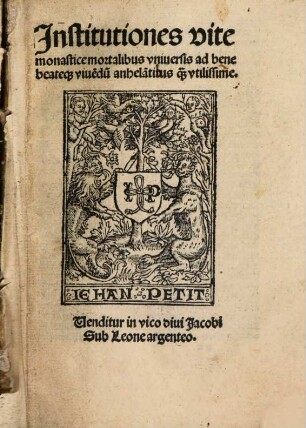 Institutiones vitae monasticae