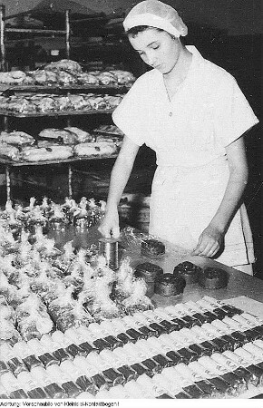 Lebensmittelproduktion: Backwaren, Fleisch- und Wurstwaren, 1957