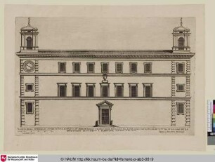 [Ansicht des Palazzo della Sapienza]