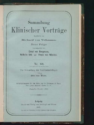 Zur Behandlung der Vorderscheitellagen