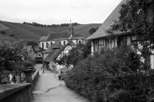 Durbach: Straße am Friedhof