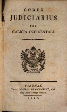 Codex iudiciarius pro Galicia occidentali