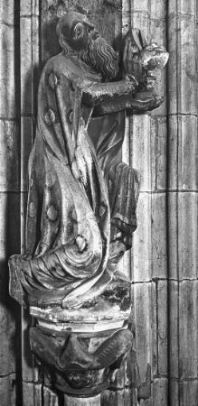 Halberstadt, Dom St. Stephanus und St. Sixtus, Marienkapelle, Anbetung der Heiligen Drei Könige, Balthasar