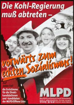 MLPD, Bundestagswahl 1998