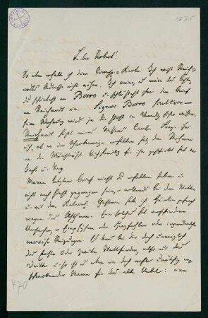 Brief vom 27. März 1875