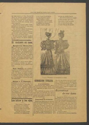 Ocurrencias de una dama.