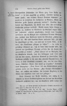 Caroline Bauer gestirt ohne Beifall.