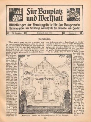 Gartenhaus