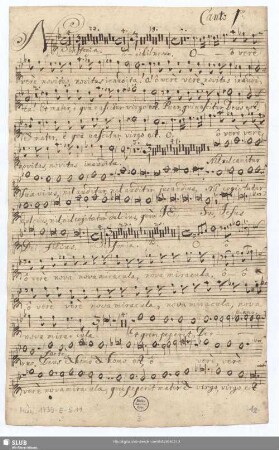 Canto 1[m]o.