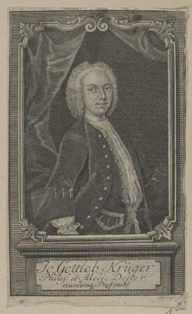 Bildnis des Jo. Gottlob Krüger