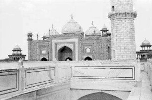 Keine Beschreibung [Agra: Taj Mahal, Detail]