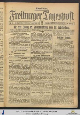 11.01.1918 (Abendblatt)