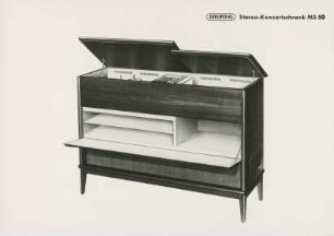 Baustein Stereo-Konzertschrank "MS 50" der Grundig-Radio-Werke