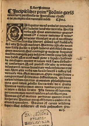 De imitatione Christi : Lib. 4