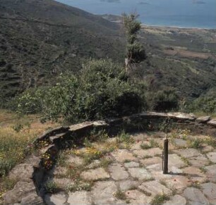 Andros, Tenne bei Agios Petros