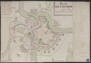 PLAN DE LUXEMBOURG - BSB Cod.icon. 180 ufu