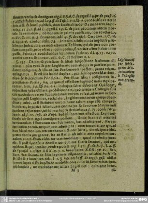 §. 132. Legitimati per subsequens Matrimonium a Collegiis non arcendi