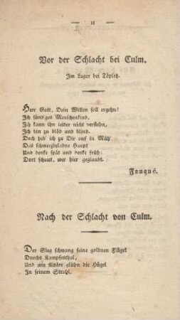 Vor der Schlacht bei Culm