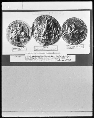 Siegel bayrischer Herzöge, Otto III. als König Bela von Ungarn 1311, Heinrich II. d. Ä. gest 1242