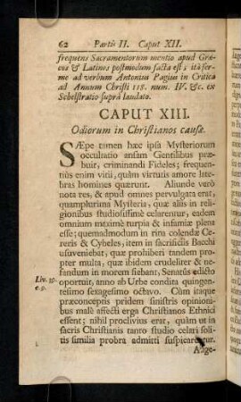 62-73, Saepe tamen haec ipsa Mysteriorum occultatio ...