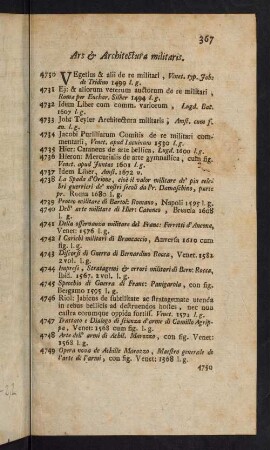 367-391, Ars & Architectura militaris - Chronologia