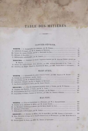 Janvier-Décembre.