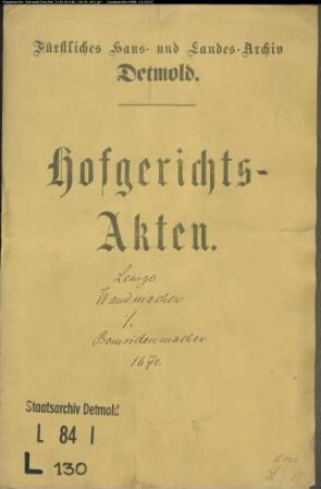 Lemgo, Wandmacheramt gegen Bomsidenmacheramt (Baumseidemacheramt) - Gebrauch der Mangeln