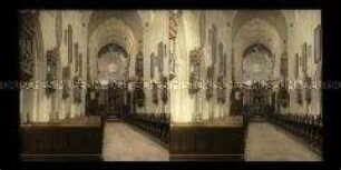 Innenansicht der Klosterkirche, Zoppot