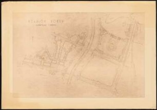 Stadion, Posen: Lageplan 1:2000