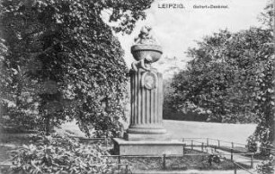 Leipzig: Gellert-Denkmal