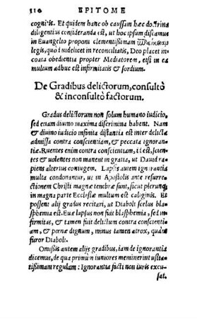 De Gradibus delictorum, consulto & inconsulto factorum