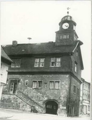 Das Rathaus von Bleicherode