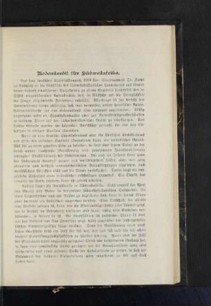 Bodenkredit für Südwestafrika.