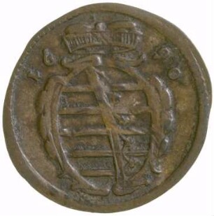 Münze, Heller, 1682