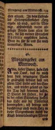 135-148, Mittwoch