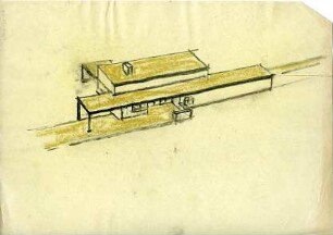 Rosenbauer, Gregor; Kressbronn; Atelier Müller-Oerlinghausen - Ateliergebäude (Perspektive)