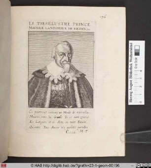 [Maurice Landgrave de Hessen].