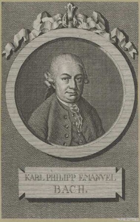 Bildnis des Karl Philipp Emanuel Bach