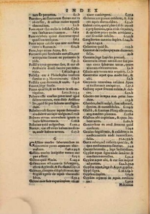De medicatis aquis atque de fossilibus Tractatus